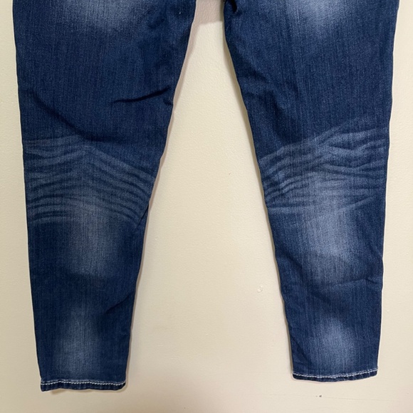 Miss Me Blue Denim Ankle Skinny Jeans Size 29 Style JP8715AK - Picture 8 of 12
